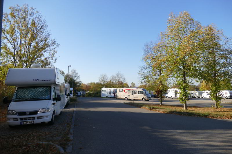 Wohnmobilstellplatz P2 Rothenburg ob der Tauber